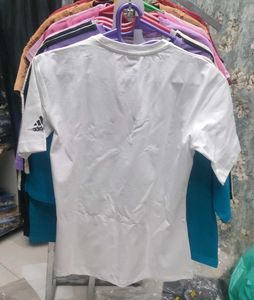 Adidas White T-Shirt