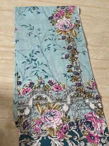 Light Blue Floral Print suit piece