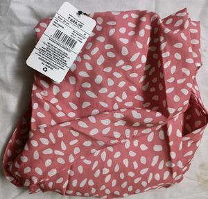 Pink Halter Neck Casual Dress