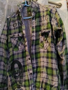 Men's Plaid Button-Down Shirt