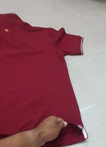Men's Maroon Polo T-Shirt -Reid &amp; Taylor make ,