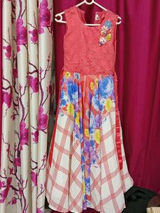 Cute Floral Girls Dress