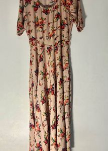 Ethnic Floral Maxi dress full length
