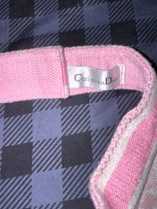 Christian Dior Pink Toile de Jouy Visor