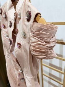 Exquisite Embellished  front slit kurta