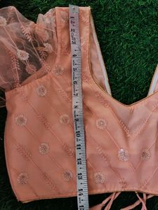 Light Peach Lehenga