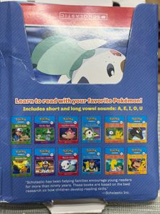 Pokemon Phonics Learning Books