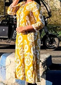 Vibrant Yellow Kurta
