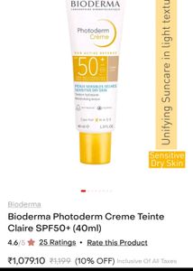 Bioderma Photoderm SPF 50+ Cream