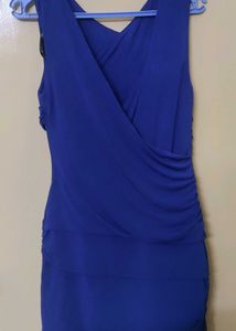 Royal Blue Midi Dress