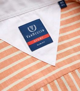 Van Heusen Men's Striped Casual Shirt
