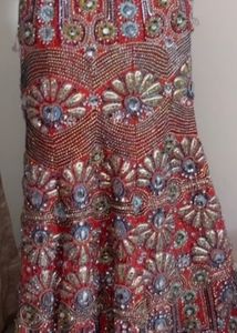 Fish cut lehenga