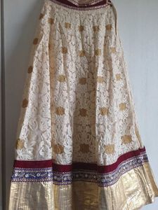 Gold Embellished Lehenga Choli Set