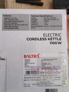 Baltra Victory BC-150 Electric Kettle