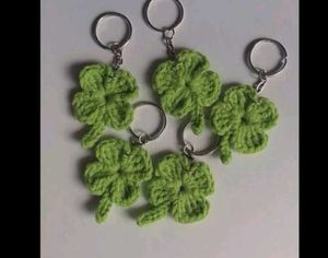 Crochet verious keychains
