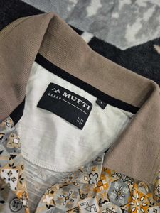 Patterned Mufti Polo Shirt