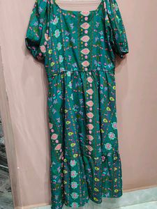 Bohemian Print Maxi Dress