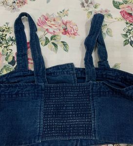 Denim Crop Top