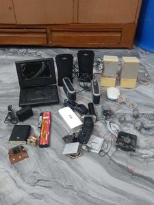 Lot of Electronic Components & Speakers