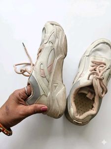 White Fila Sneakers