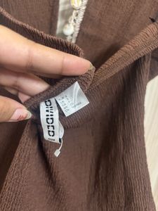 44 H&amp;M Embellished halterneck top