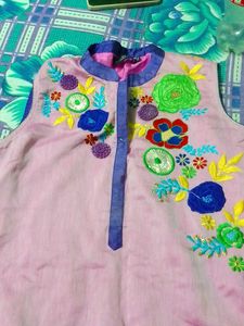 Embroidered Kurta