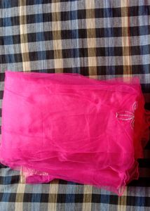 Hot Pink Embellished Party Dress