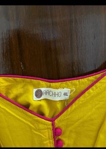 Yellow Kurta Set with Dupatta