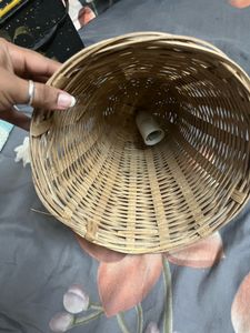 Handwoven Bamboo Lampshade