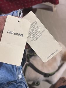 Distressed Light Wash Denim Jeans