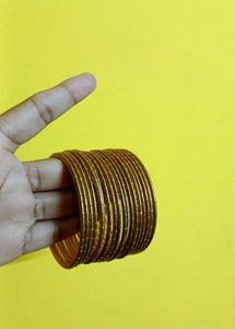 Set of Golden Bangles