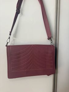 Stylish Mauve Crossbody Bag
