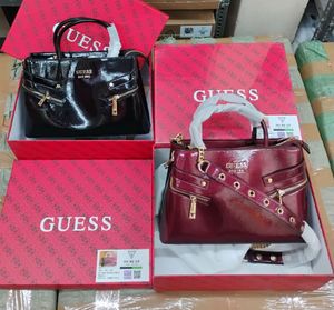 Guess Patent Leather Shoulder Bag