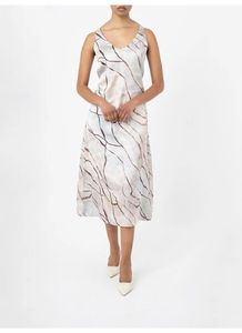 POLO Womens Genevieve Printed Slip Dress