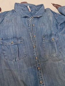 Denim Shirt Dress