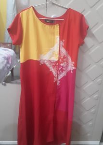 Vibrant Color Block Kurta