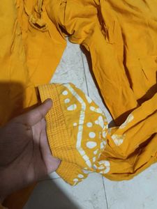 Yellow Salwar XXL size