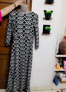 Patterned Maxi Dress