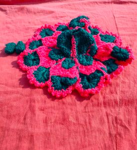 Laddu gopal Crochet Dress