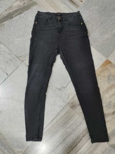 Grey Wash Denim Jeans