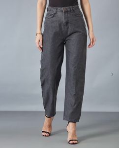 Stylish Grey Wash Relaxed Fit Jeans