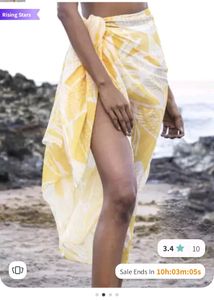 Lingerie Set With Sarong (Myntra)