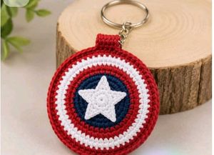 pack Of 1 crochet Keychain read discrimination