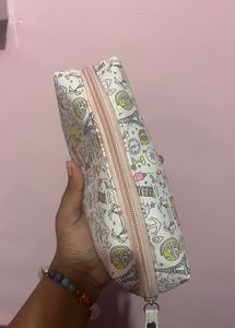 Travel Print Cosmetic Pouch