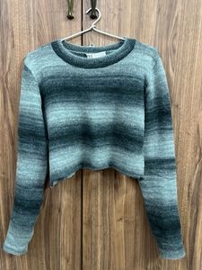 Zara women crop sweater