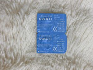 Swati coloured contact lens- Aquamarine