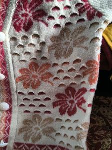 Floral Knit Cardigan