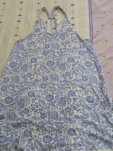 Floral Print Halter Neck Top
