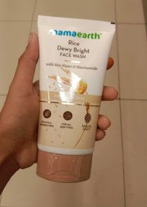Rice Dewy Bright face wash, not used.