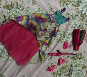 Doll Dress with Accessories